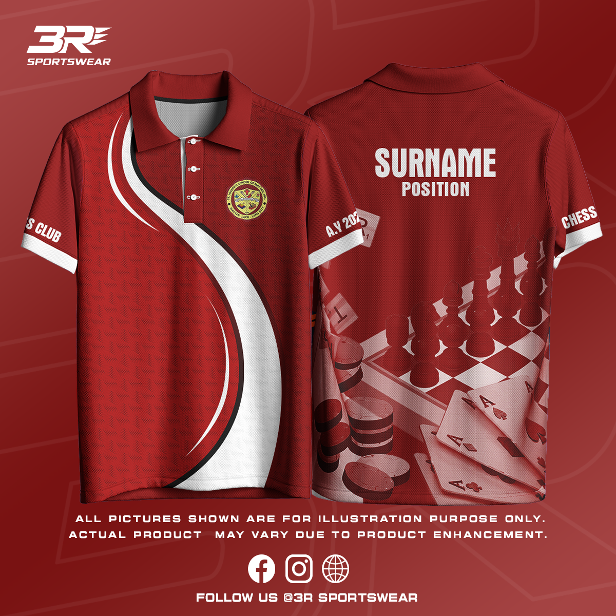 3R Sportswear — performance jersey design