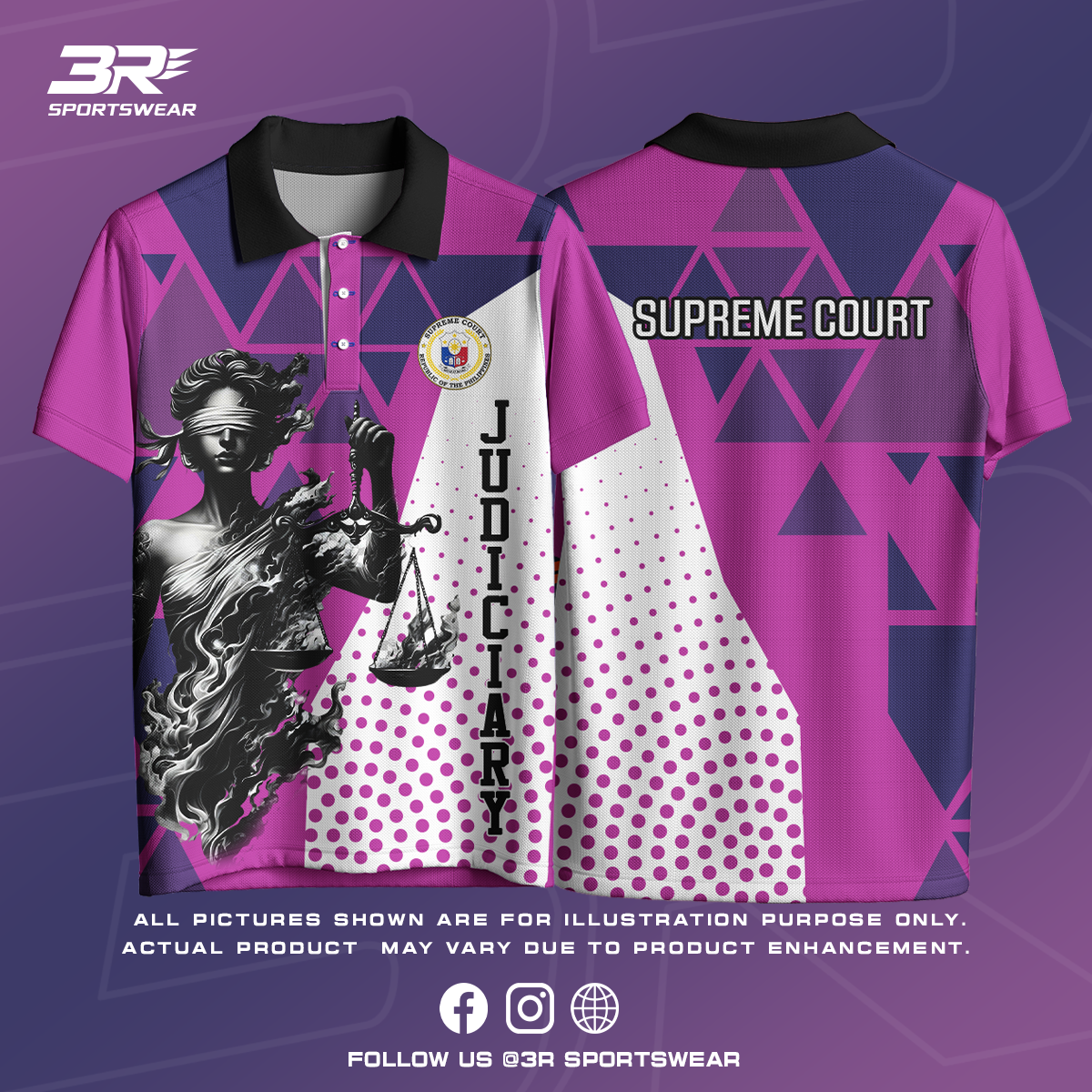 3R Sportswear — custom sportswear campaign